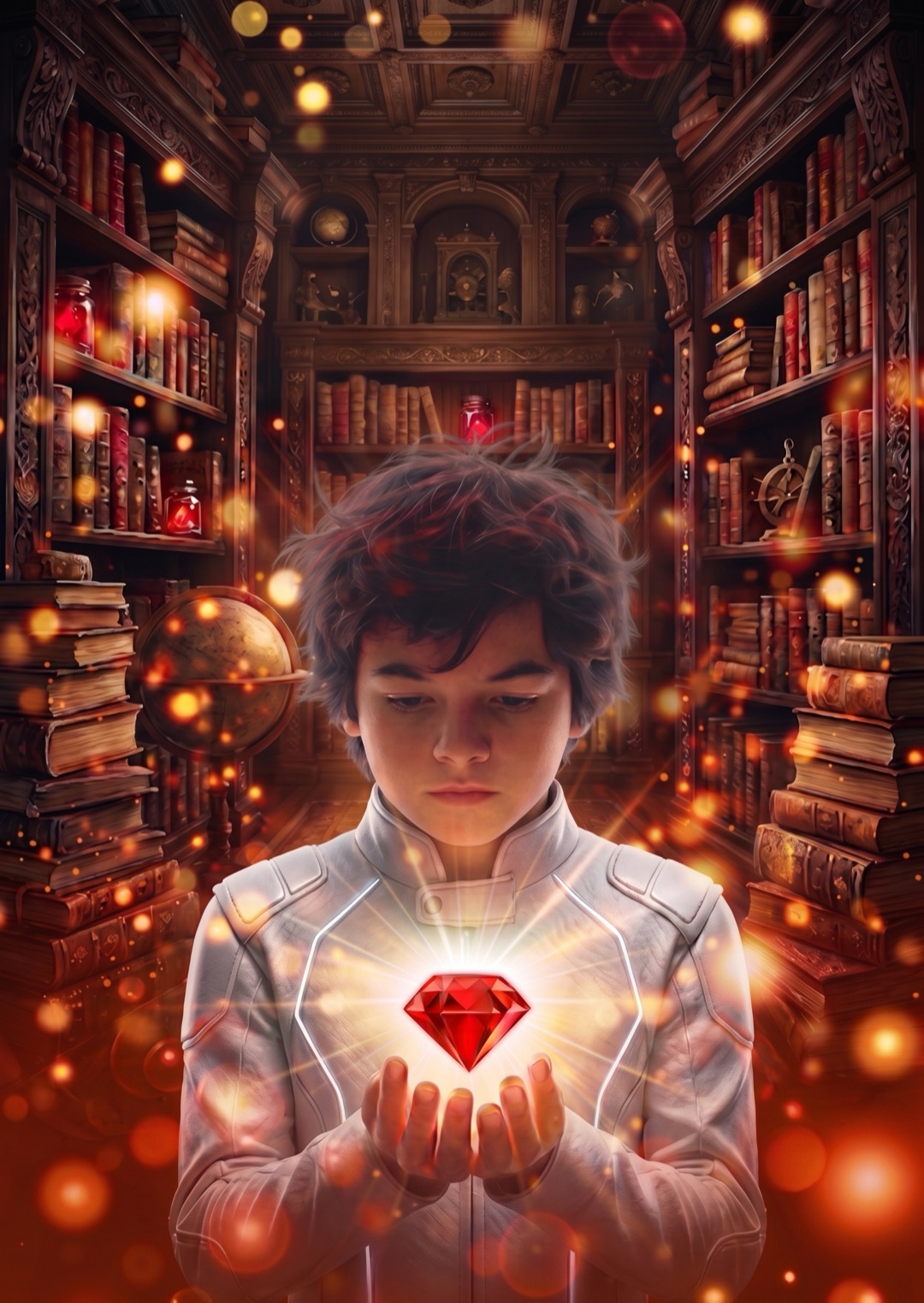Peter Power and the Red Diamond cover